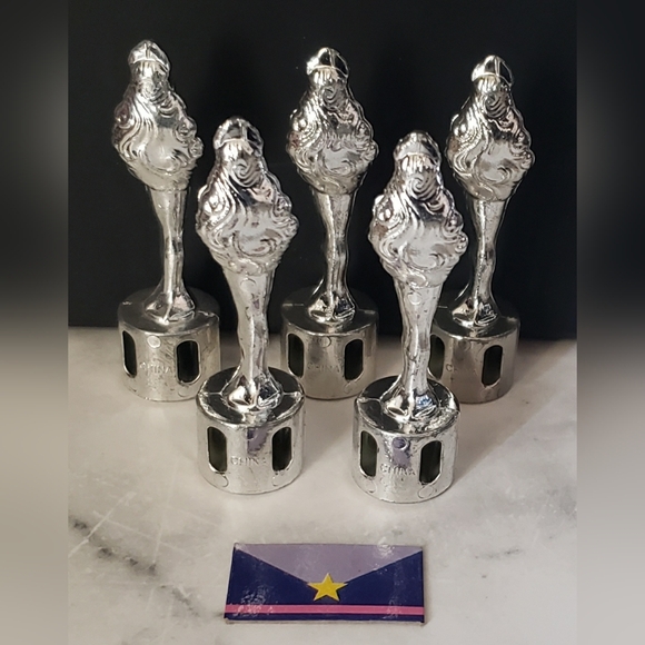 Vintage 1980s Superstar Barbie Movie Trophy Award Set with Envelope - Picture 2 of 3